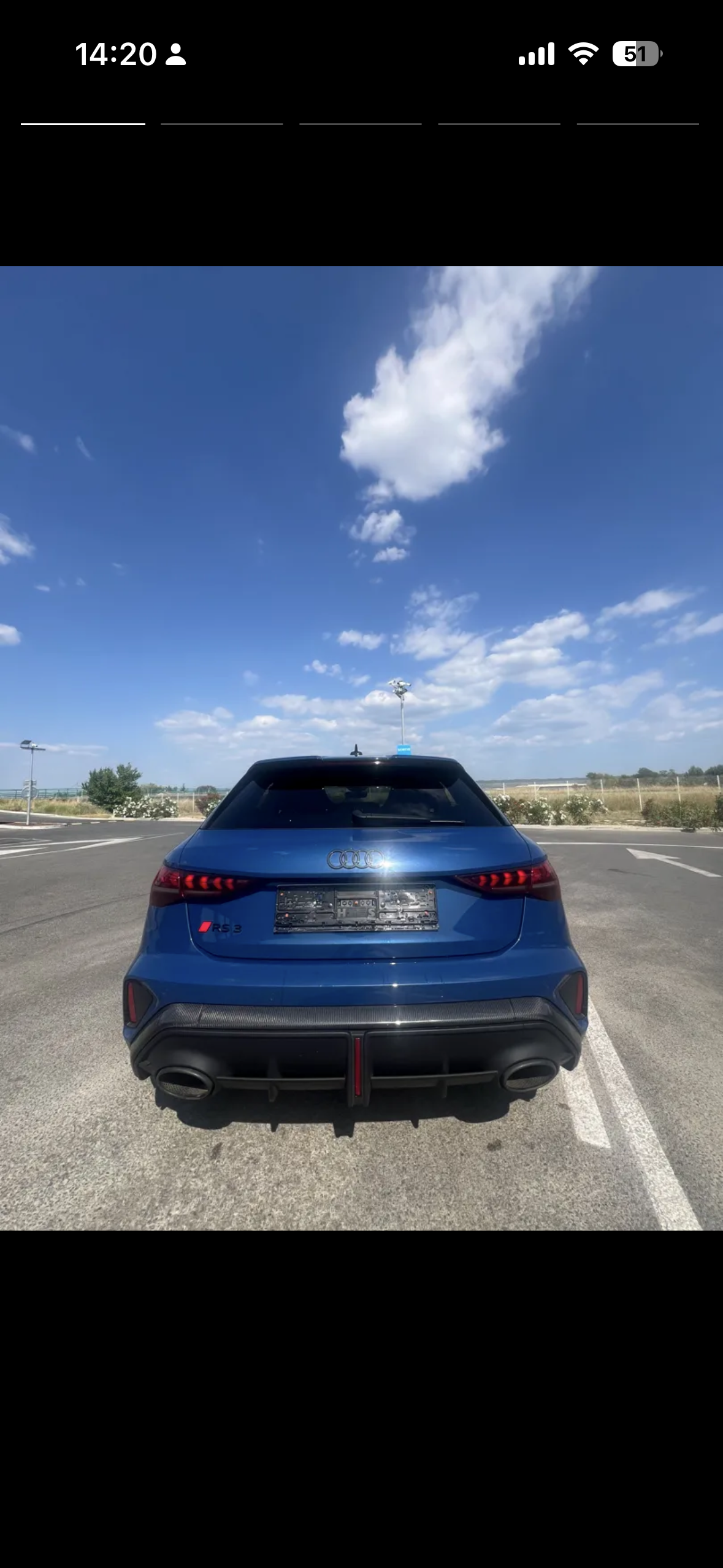 Audi RS3 diffuseur carbone